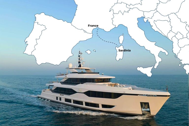 Charter a Yacht from France to Sardinia and Save 22% with an ECPY Contract