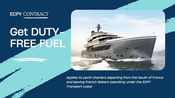 Get Duty-Free Fuel with an ECPY Contract France to Sardinia yacht charter