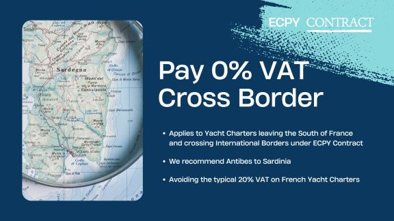 Pay 0% VAT on your France to Sardinia yacht charter-10
