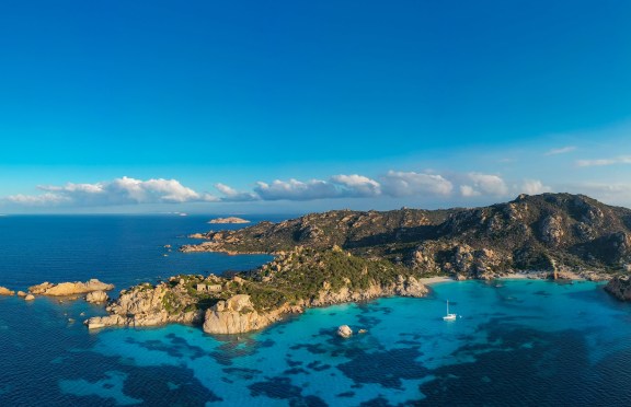 La Maddalena Archipelago in Sardinia, Italy
