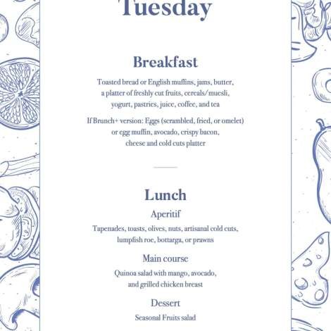 Food onboard Armonee # 3