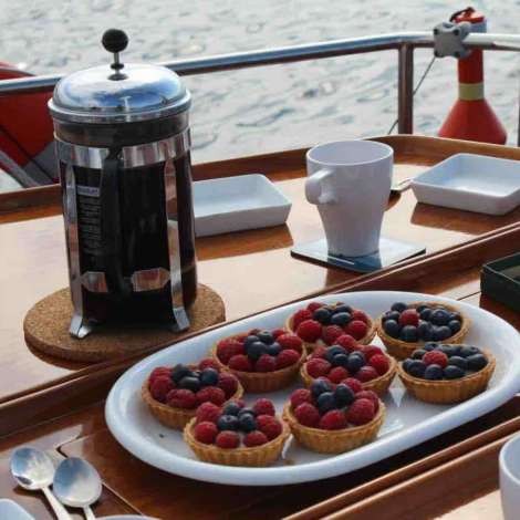 Food onboard ICHIBAN # 6