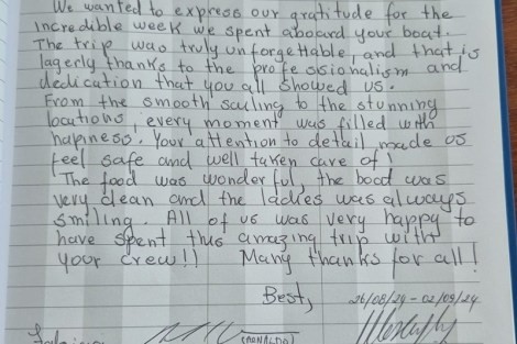 Review img # 1 of the yacht KAJIKIA