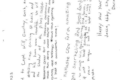 Review img # 4 of the yacht NAMASTE