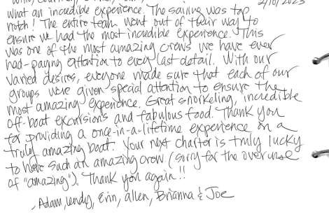 Review img # 3 of the yacht NAMASTE